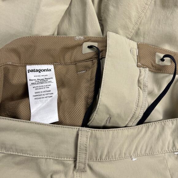 Patagonia Women’s Quandary Pants Shale Tan Lightweight Hiking Gorpcore Size 4 - Picture 10 of 16